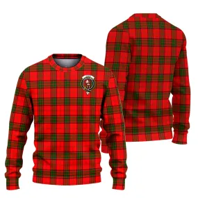 Adair Tartan Ugly Sweater with Family Crest