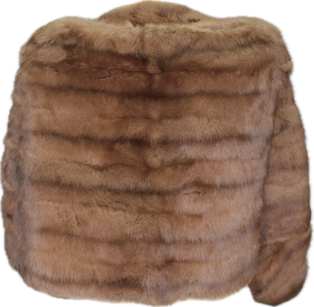 50s Famous Barr Mink Raised ‘Collar’ Fur Stole