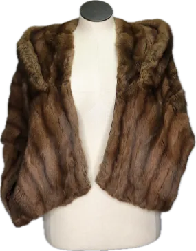 50s Famous Barr Mink Raised ‘Collar’ Fur Stole