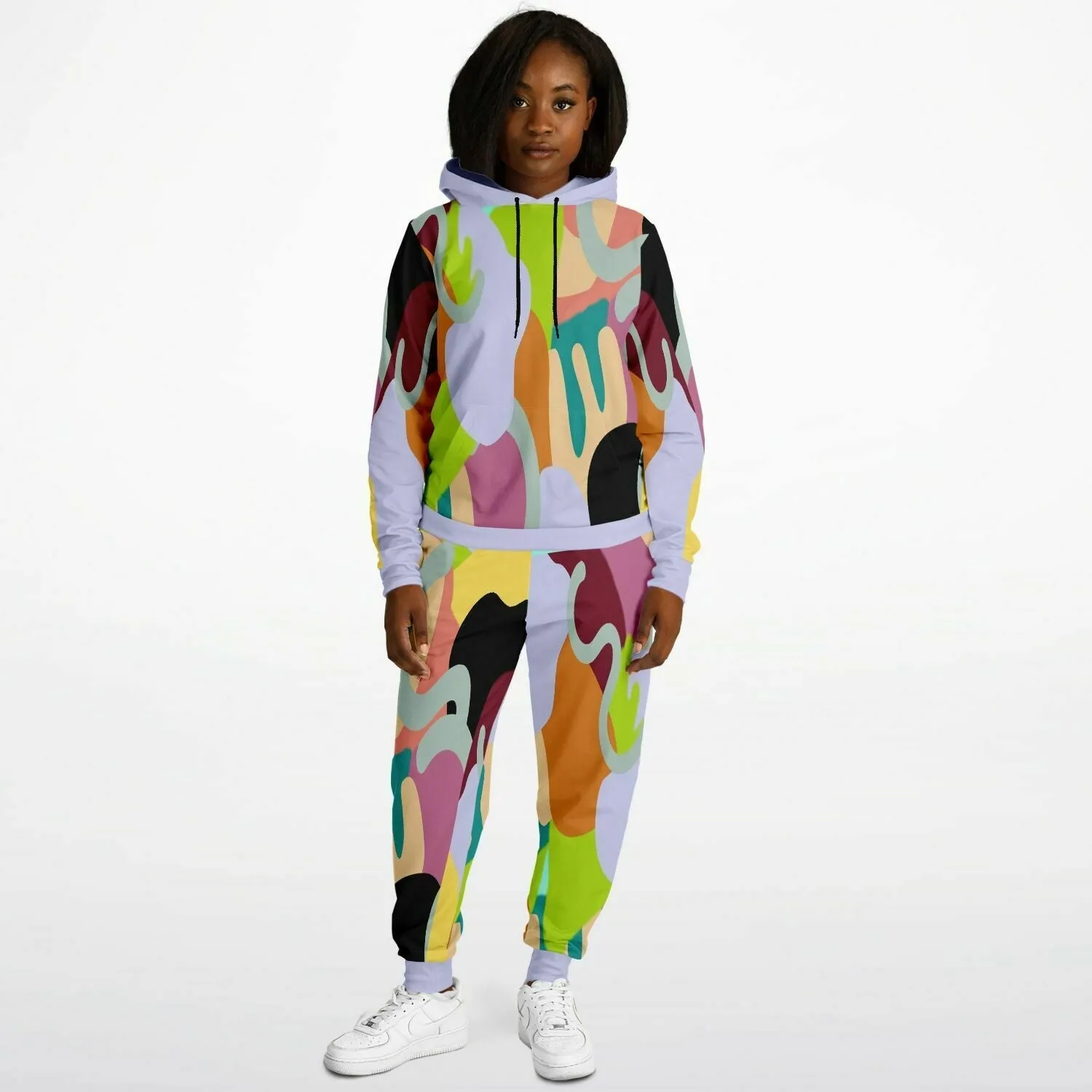 Abstract Wild Women's Fashion Hoodie & Jogger