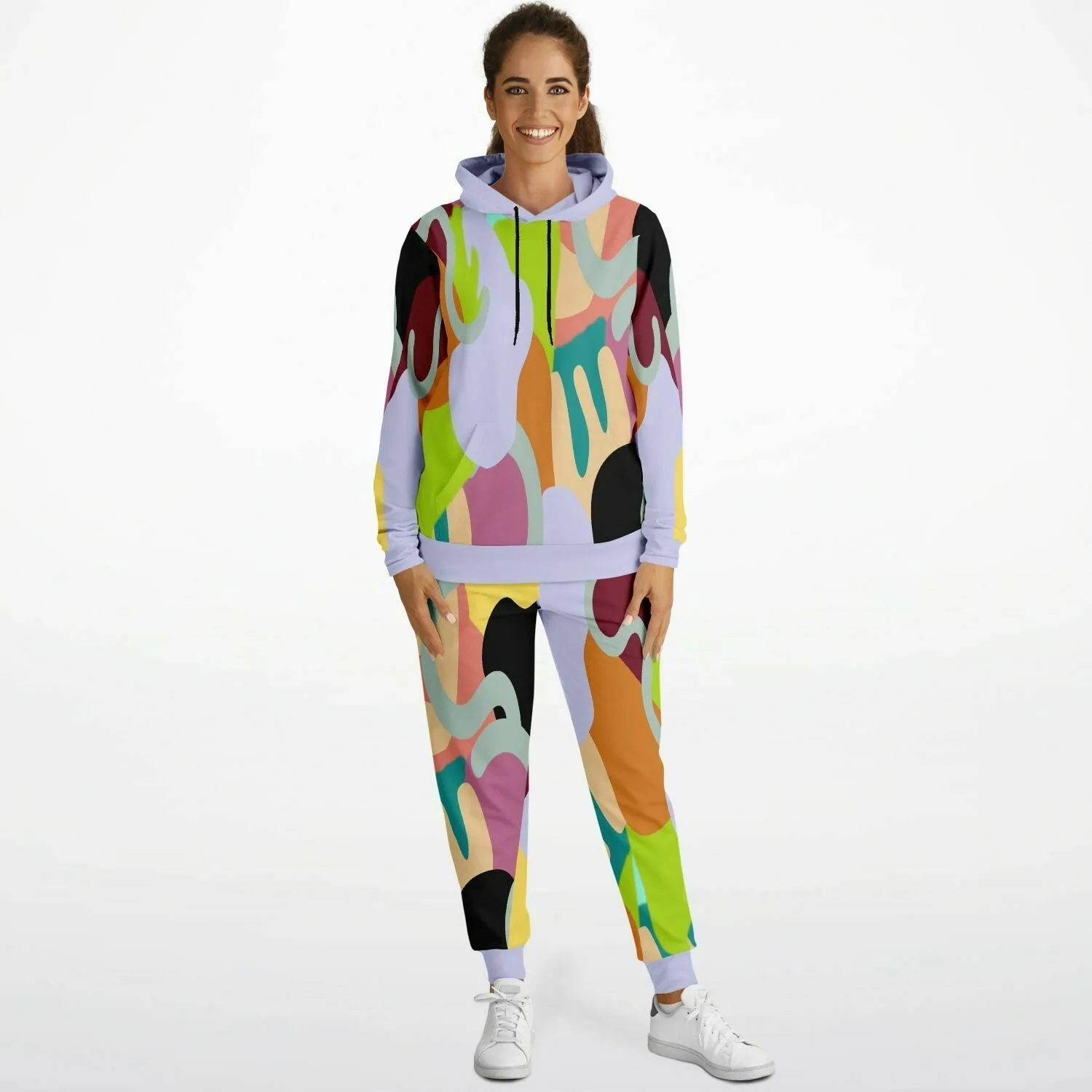 Abstract Wild Women's Fashion Hoodie & Jogger