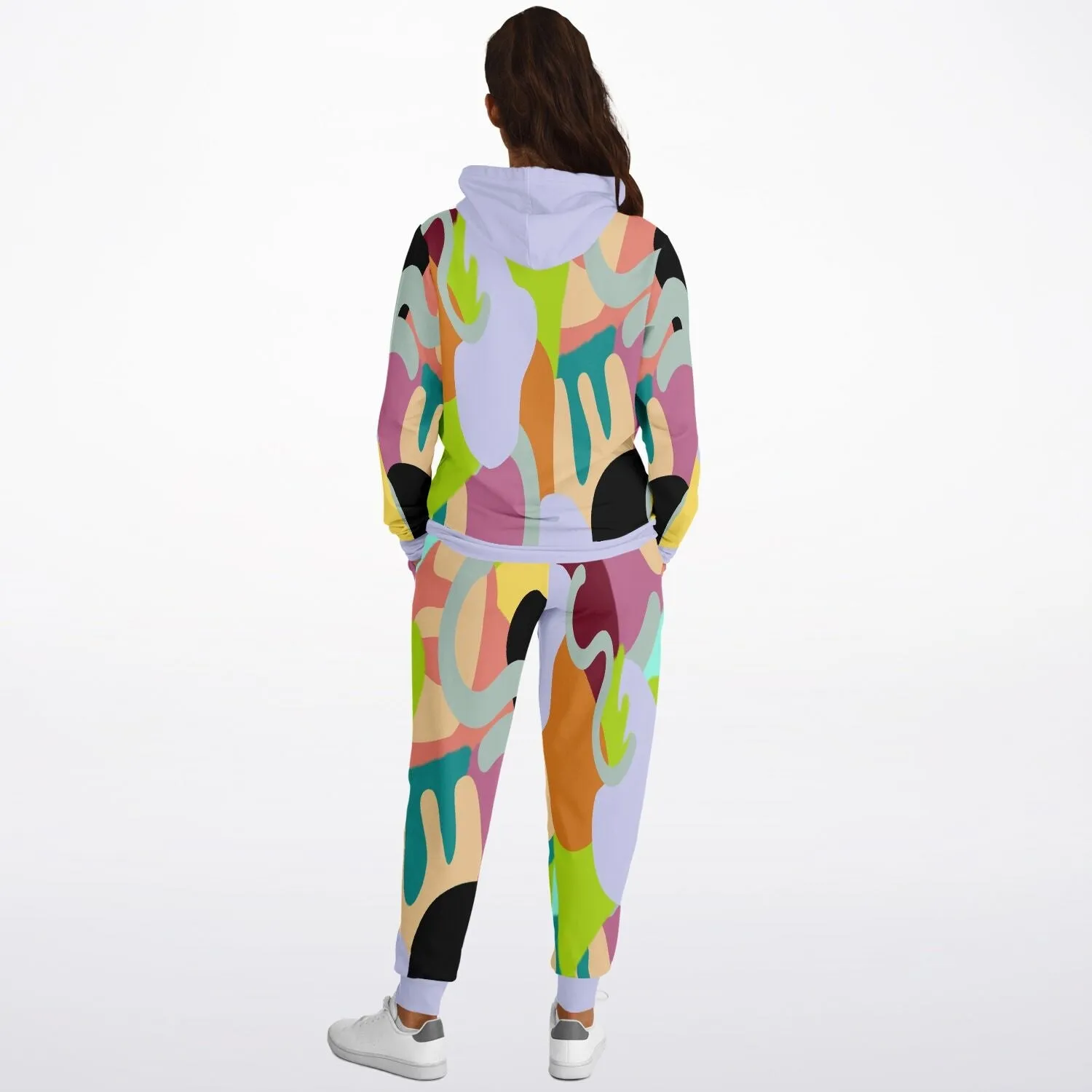 Abstract Wild Women's Fashion Hoodie & Jogger