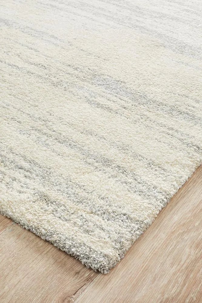 Adina Sally Contemporary Silver Rug