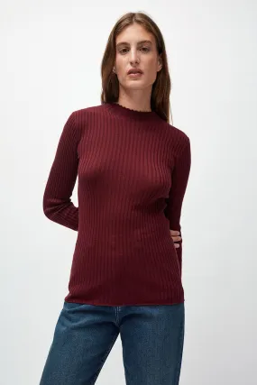 alaani sweater port wine