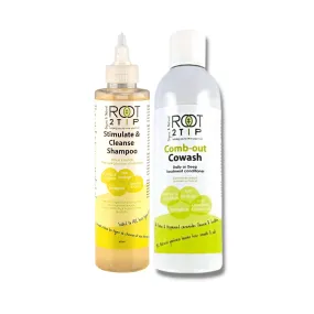 Aloe   Mint SLS-Free Shampoo and Co-wash Conditioner set