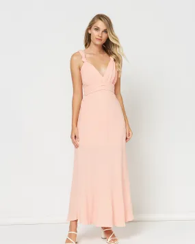 Amber V-Neck Maxi Dress