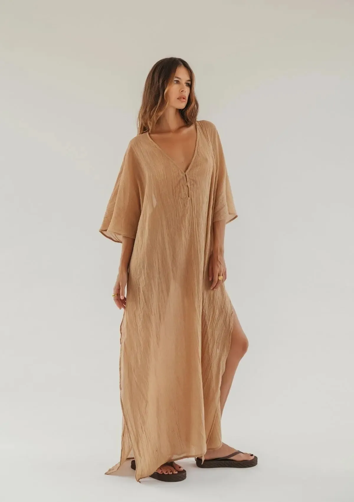 ARIA MAXI KAFTAN - MANGO MOJITO