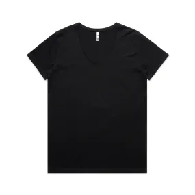 Ascolour Wo's Maple V Neck Tee - (4023)