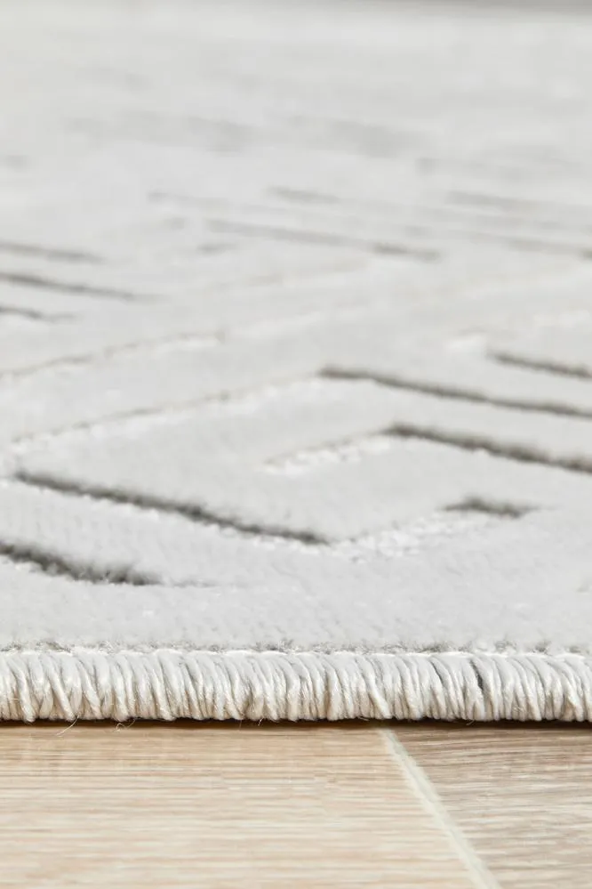 Aswan Alice Natural White Rug