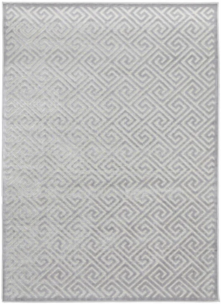 Aswan Alice Silver Rug