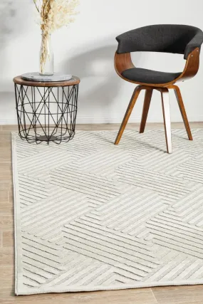 Aswan Cindy Natural White Rug