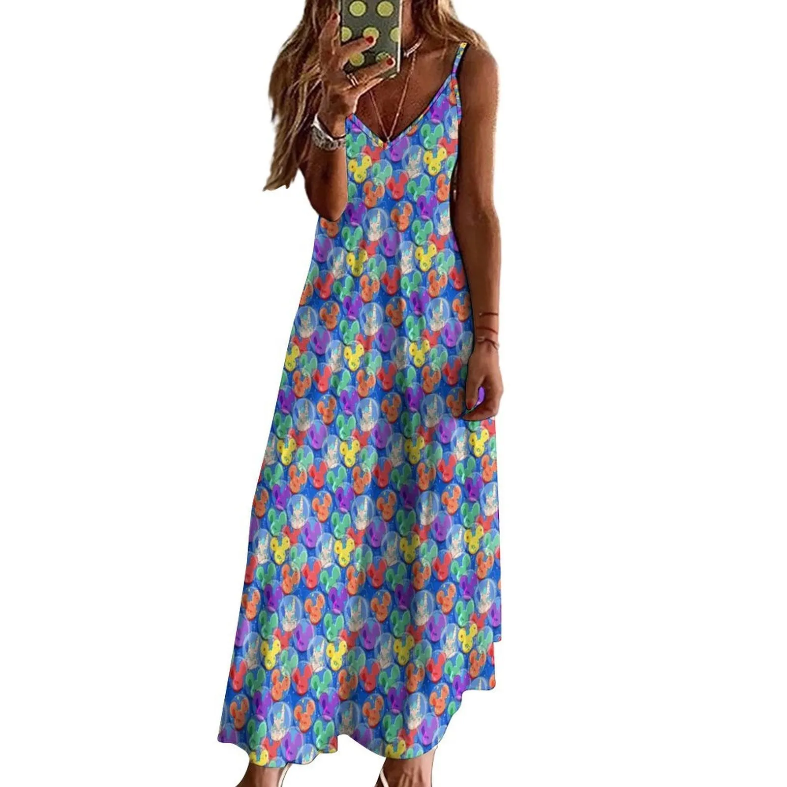 Balloon Collector Women's Summer Slip Long Dress