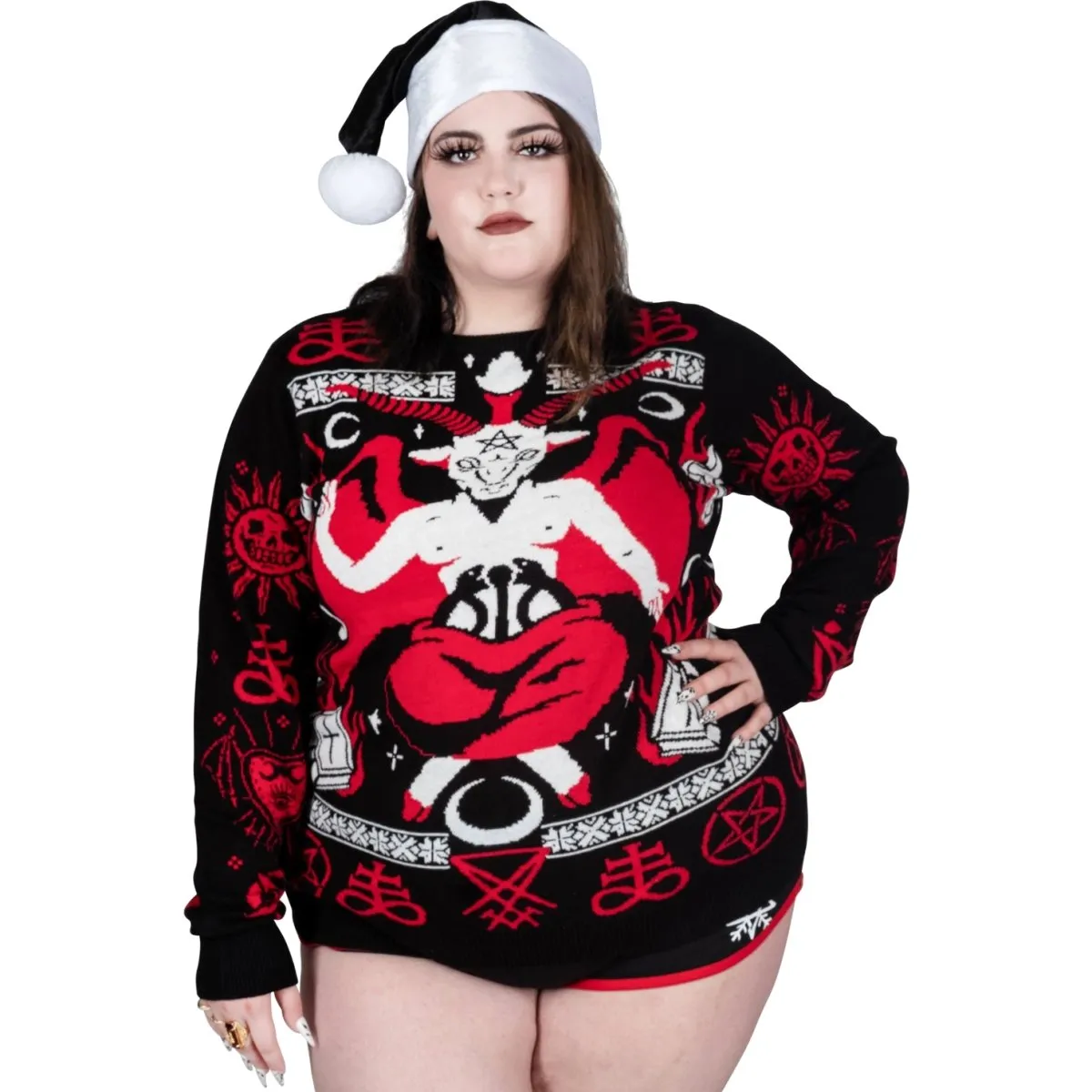 Baphoclaus Christmas Knit Sweater