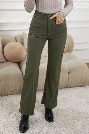 Better than your Mama's Corduroy Pants Olive