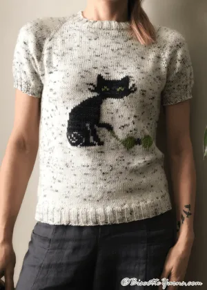 Biscot-tee Cat Free Sweater Pattern