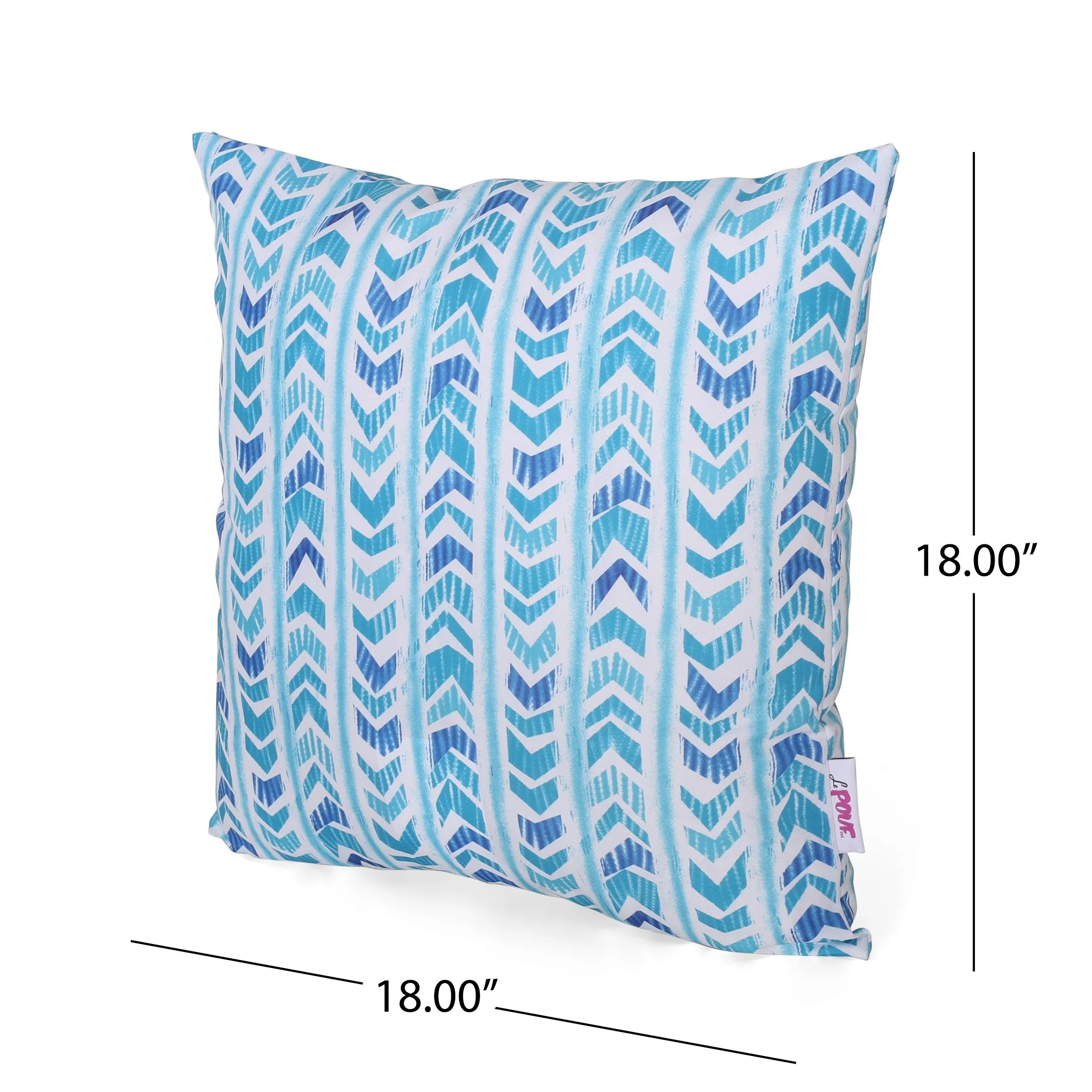 Bonita Modern Outdoor Throw Pillow