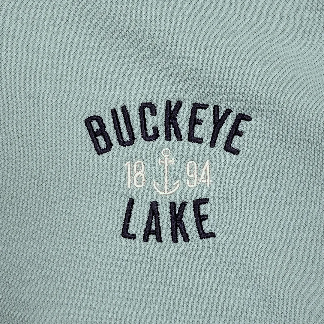 Buckeye Lake 1894 1/4 Zip Arthur Pique Fleece