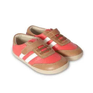 Cam Shoe -  Bright Red / Tan