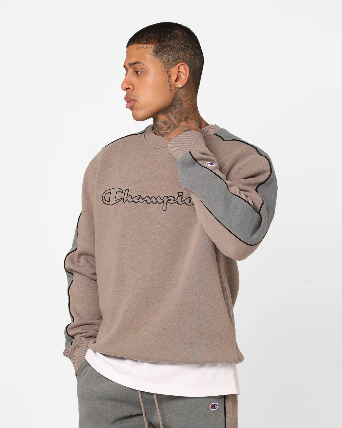 Champion Rochester City Pullover Sandalwood Grey