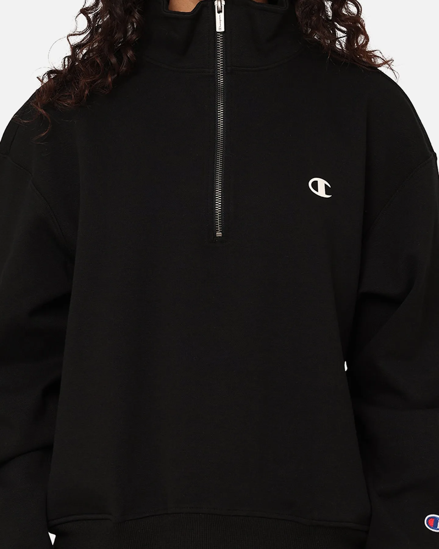 Champion Women's Rochester Base Quarter Zip Black