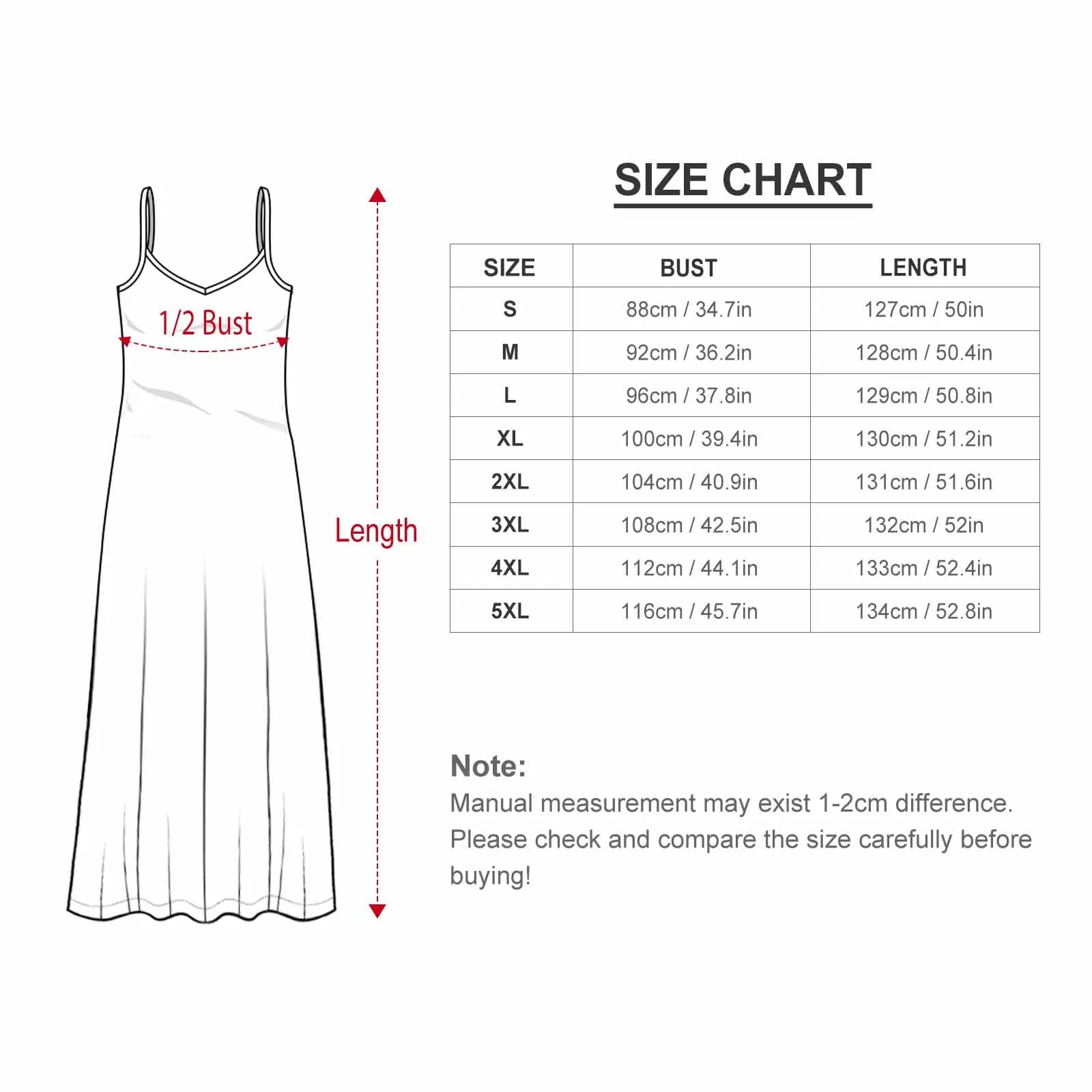 Character Donuts Women's Summer Slip Long Dress