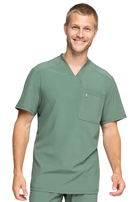 Cherokee Infinity Men's Tuckable V-Neck Scrub Top CK910A