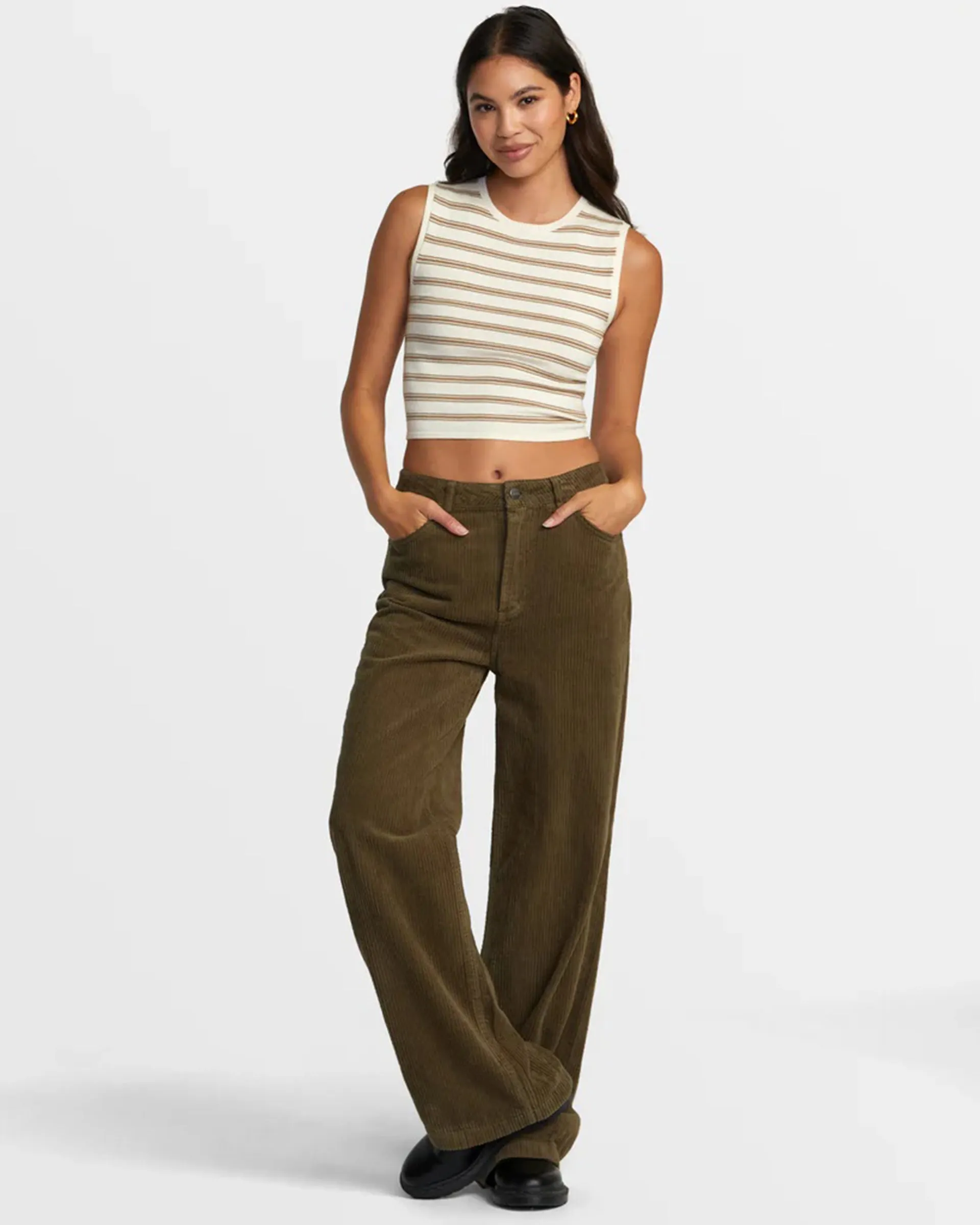 Coco Corduroy Wide Leg Pants