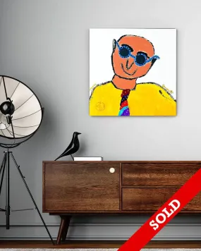 Cool Man Metro Man - Original Painting - SOLD