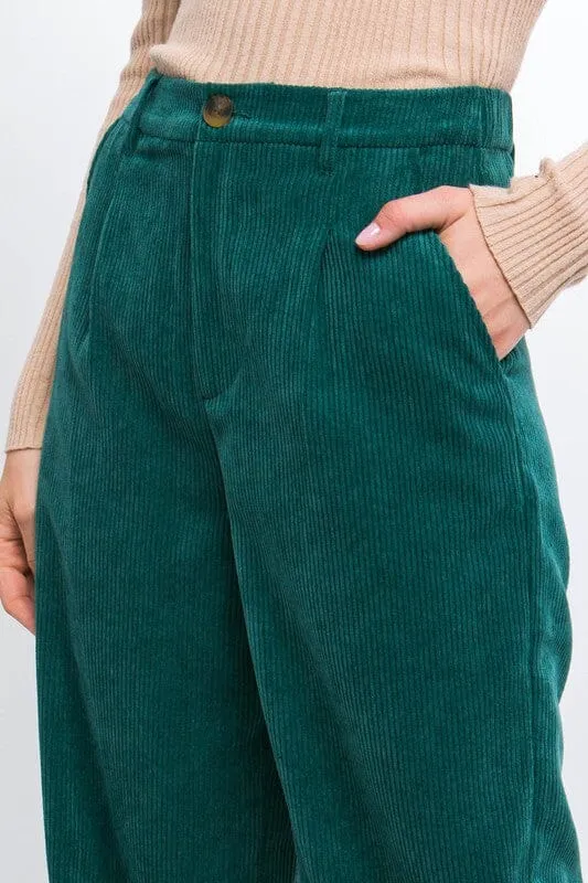 Corduroy Trouser Pants