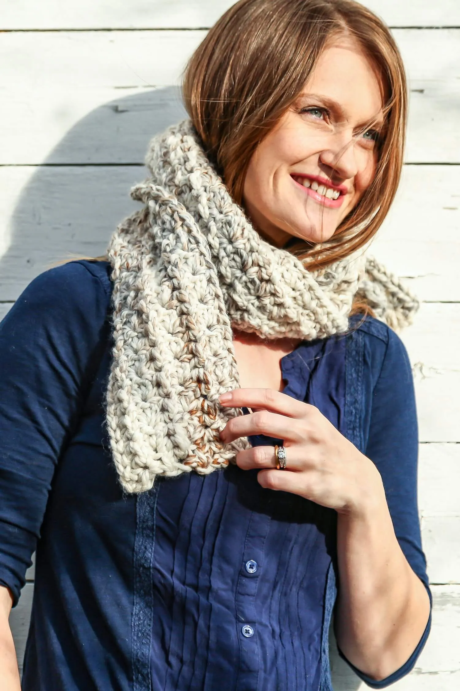 Crochet Kit - Stella Star Stitch Scarf