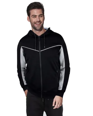 Cultura Men's Active Fashion Hooded Fleece Sport Sweater Jacket