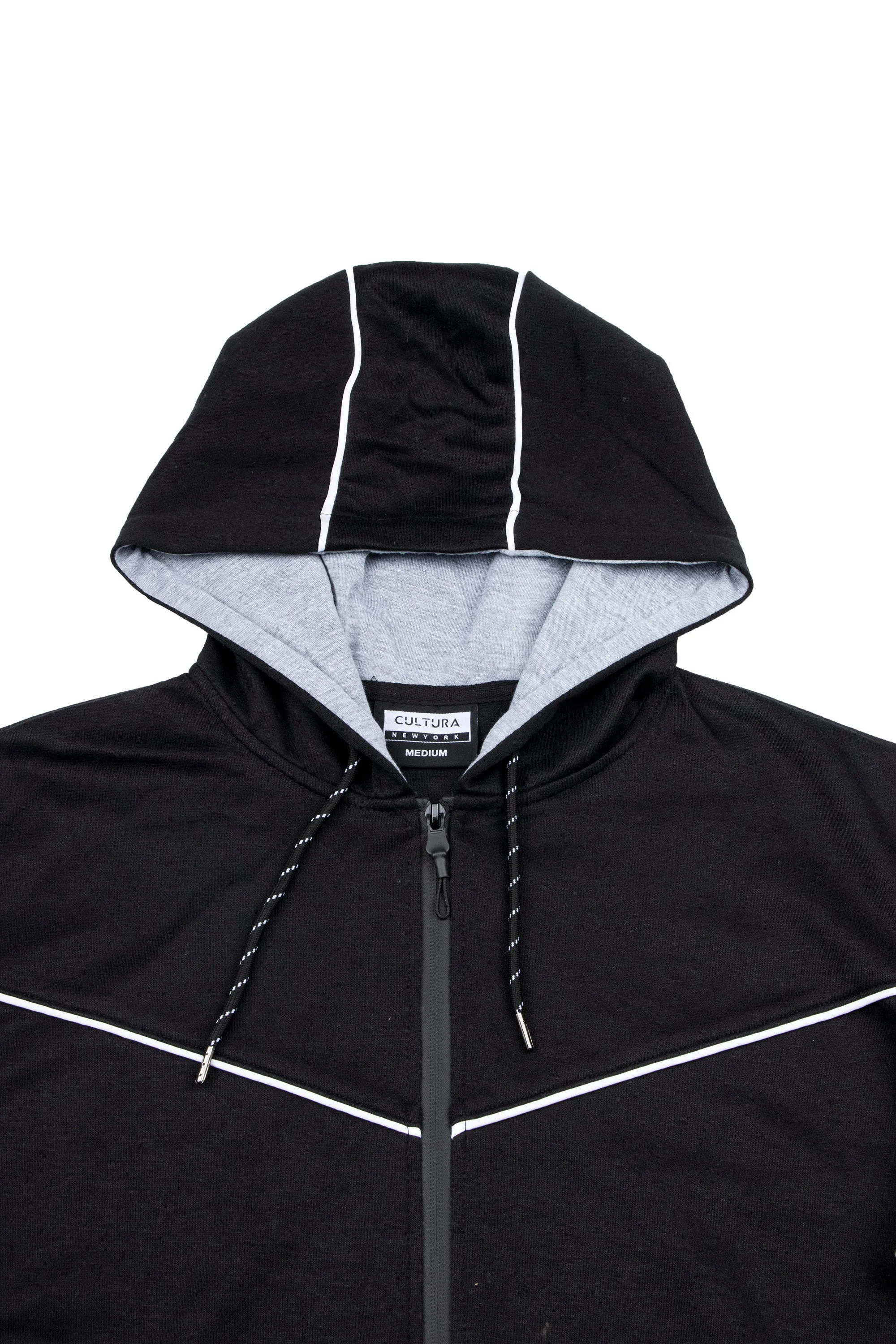 Cultura Men's Active Fashion Hooded Fleece Sport Sweater Jacket