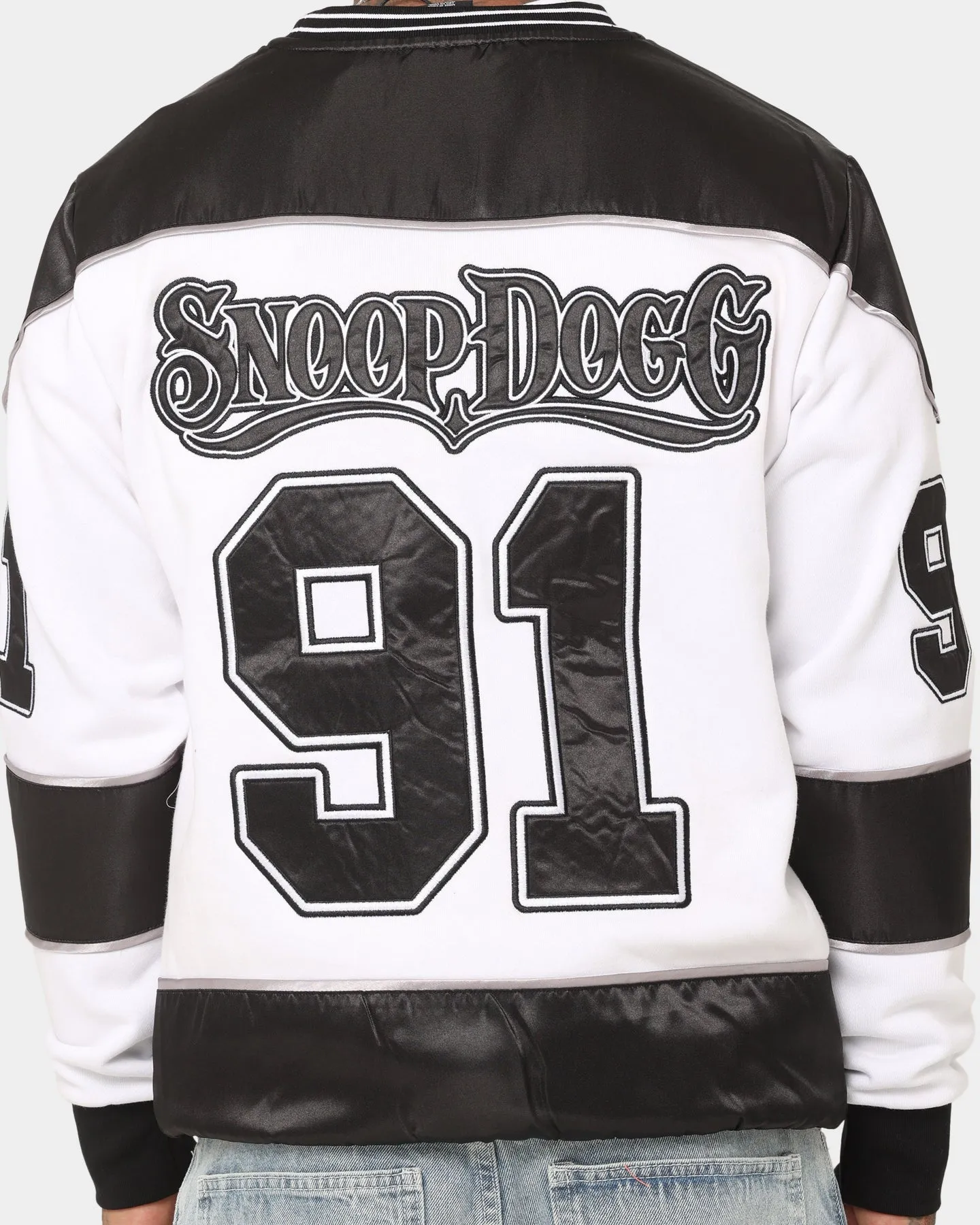 Deathrow Records LA Style Crewneck Black/White