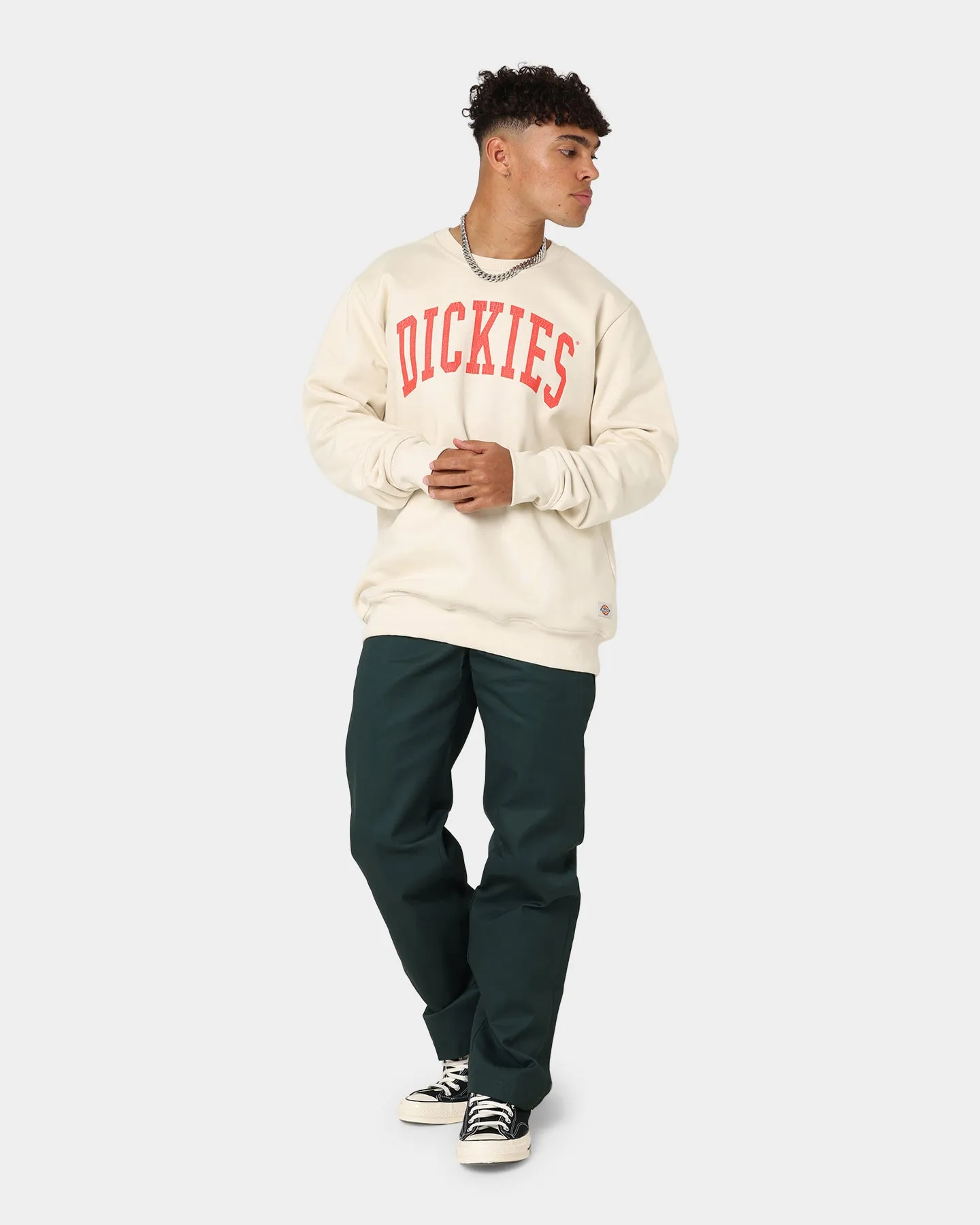 Dickies Longview Crewneck Bone