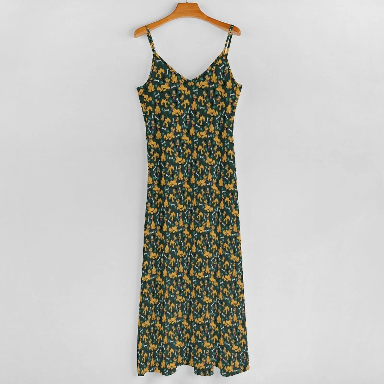 Disney Pluto Life Is Better With A Dog Women's Summer Slip Long Dress