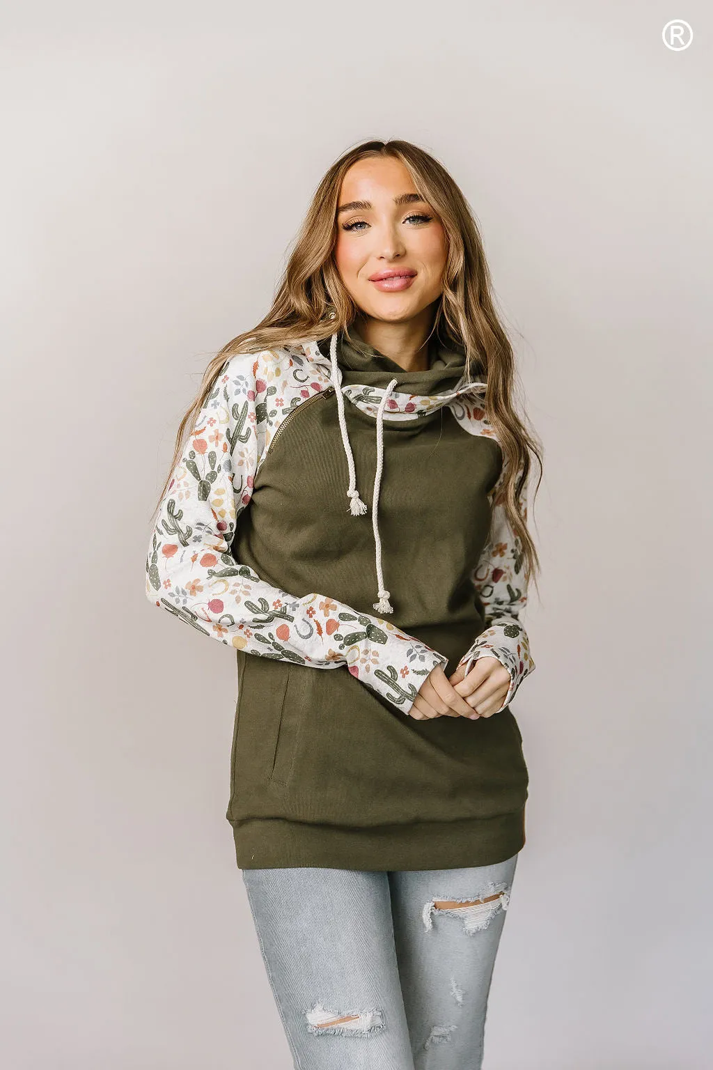 DoubleHood Sweatshirt (Cactus Blossom)