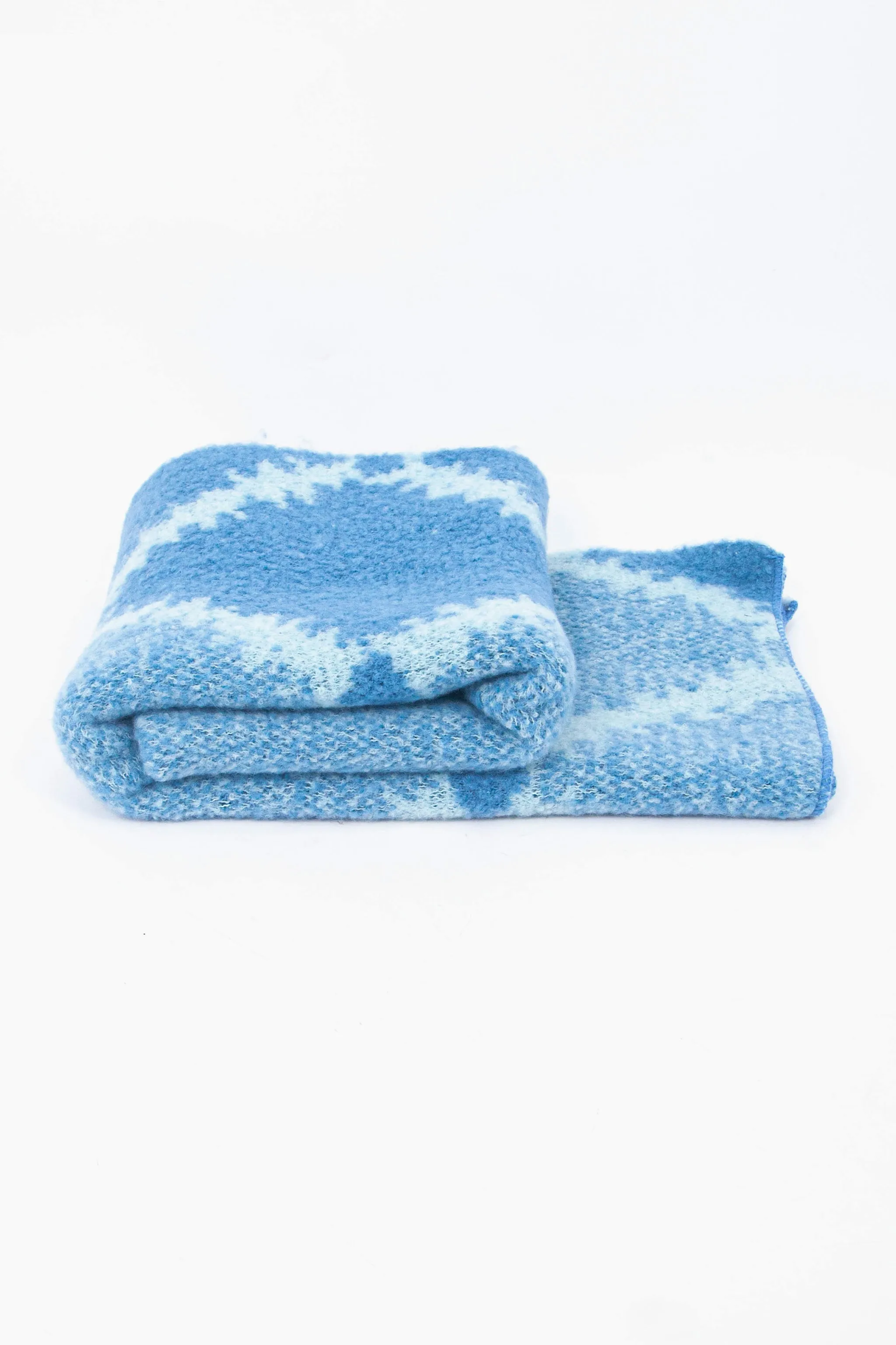 Dove Heavyweight Scarf - Denim Blue, Crosshatch