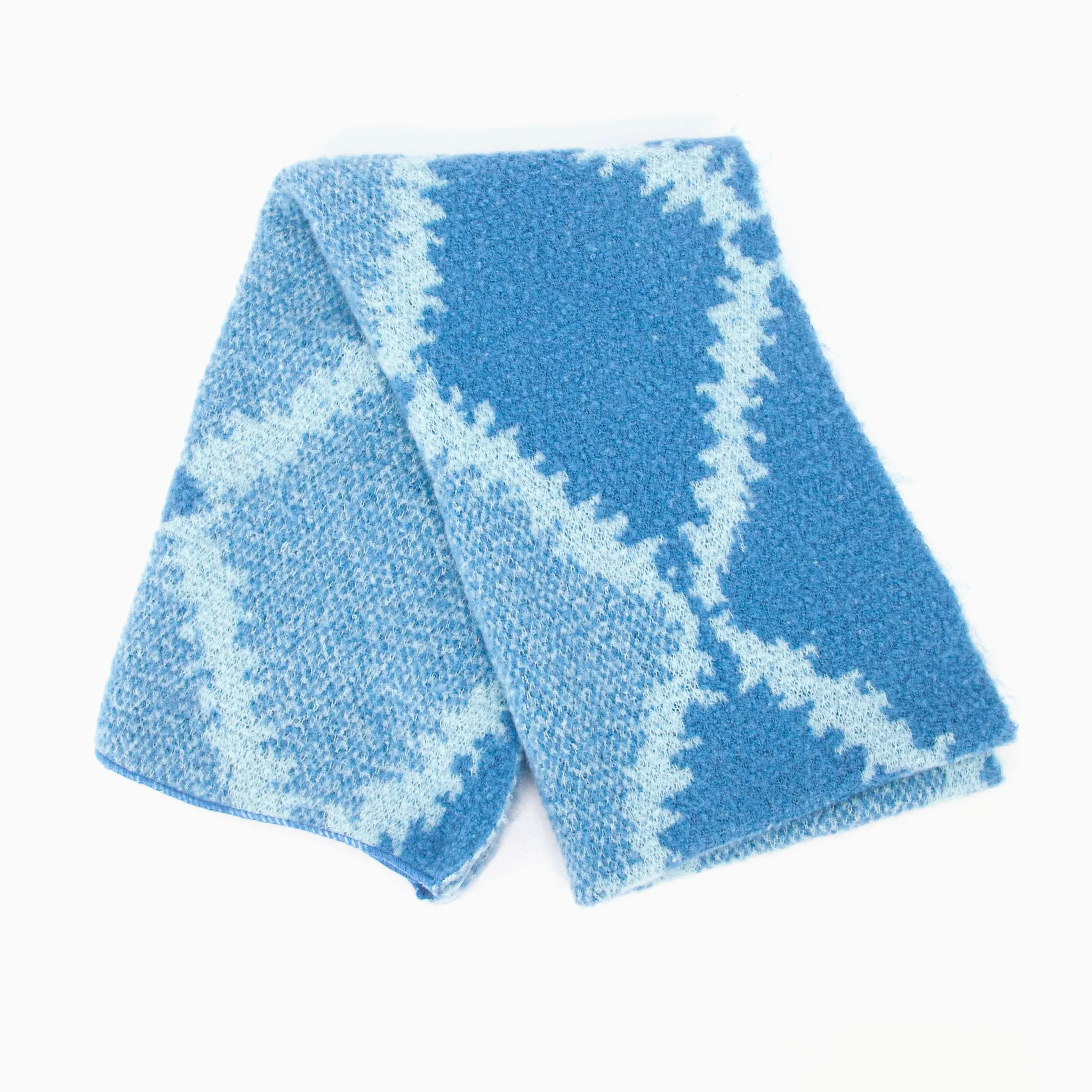 Dove Heavyweight Scarf - Denim Blue, Crosshatch