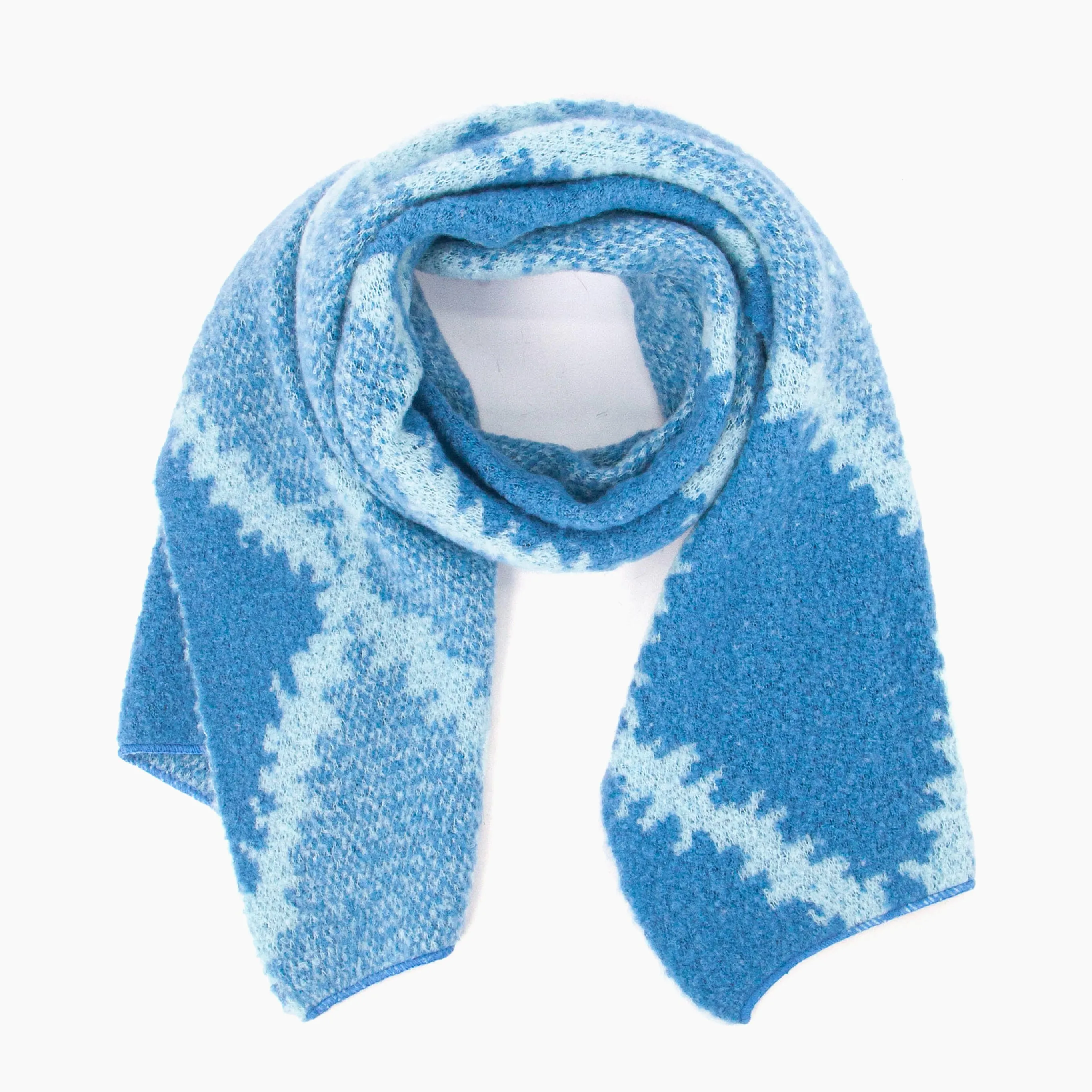 Dove Heavyweight Scarf - Denim Blue, Crosshatch