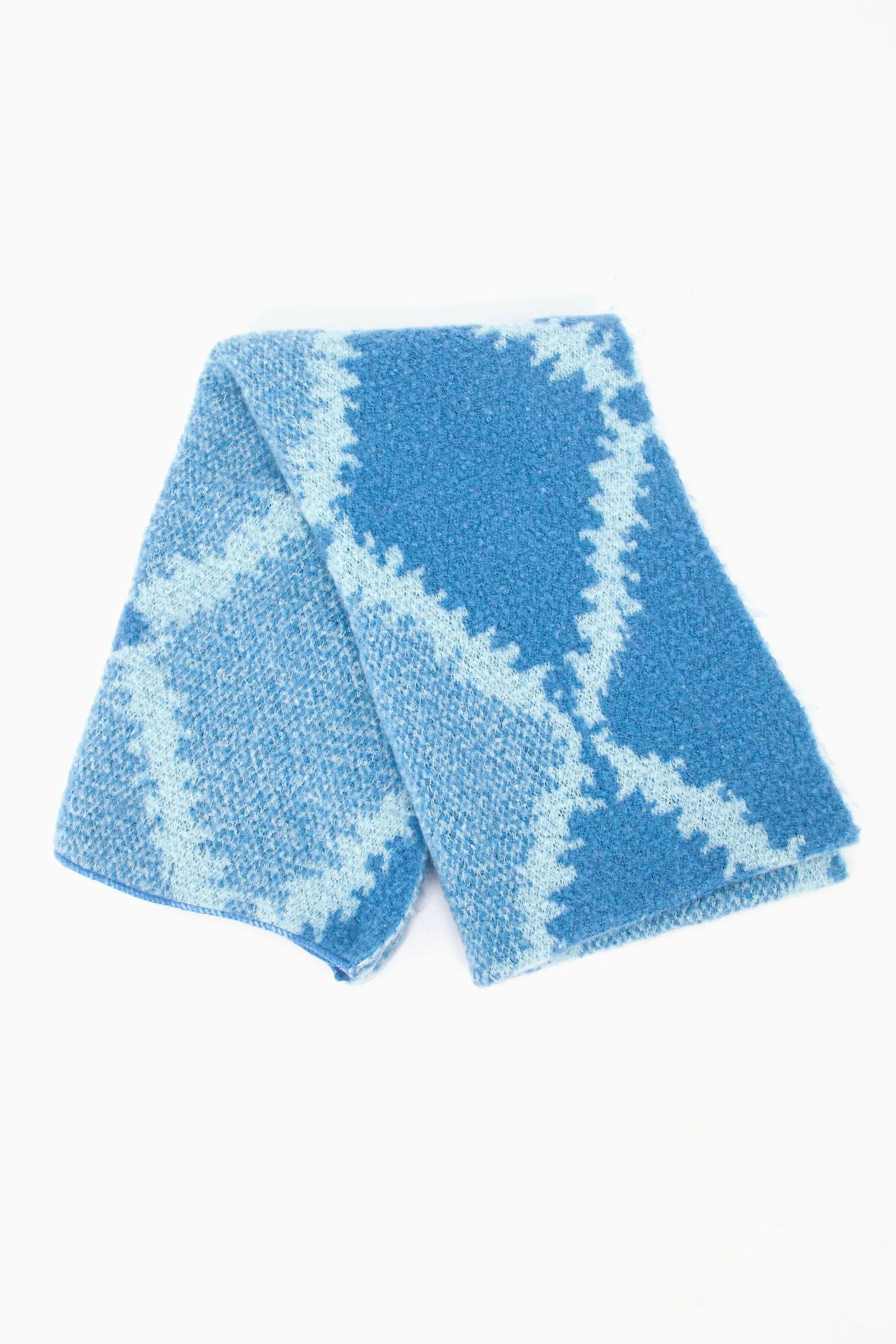 Dove Heavyweight Scarf - Denim Blue, Crosshatch