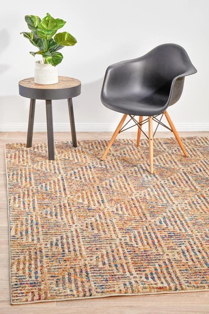 Dreamscape Movement Modern Multi Rug