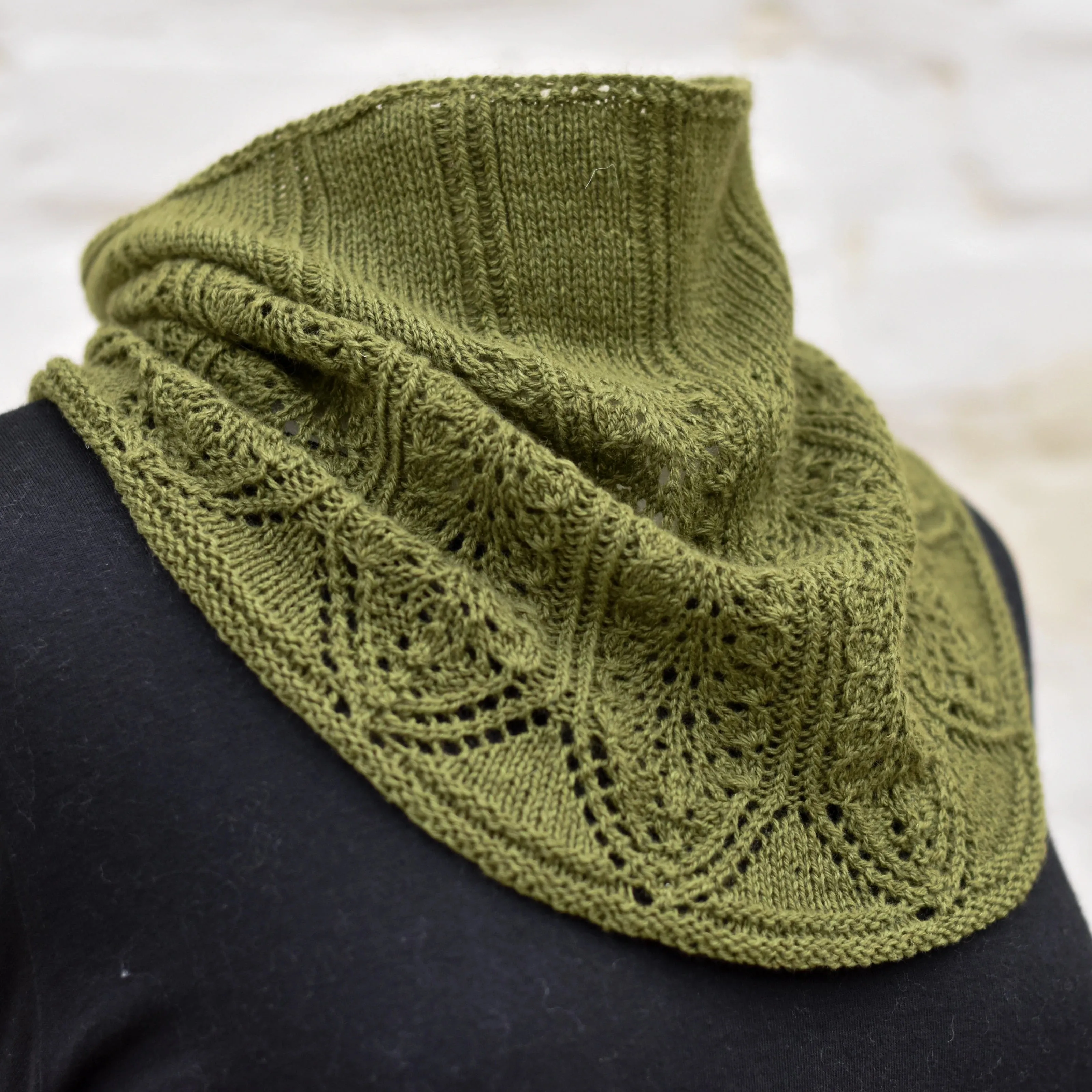 Embrace Cowl Kit, June Cashmere Fingering