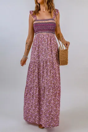 Floral Beach Maxi Dress