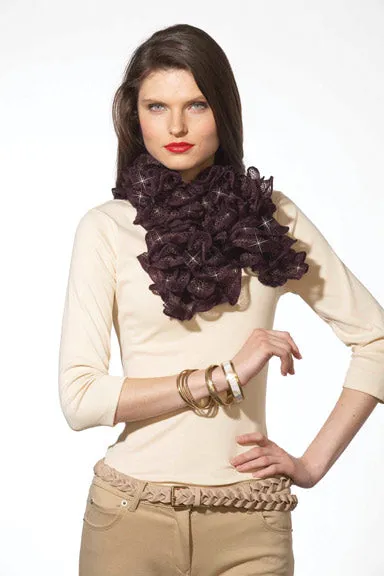 Free Ondas Lux Scarf Pattern