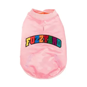 FuzzYard Dog Apparel Frat Jacket Pink Size 7 XXLARGE***