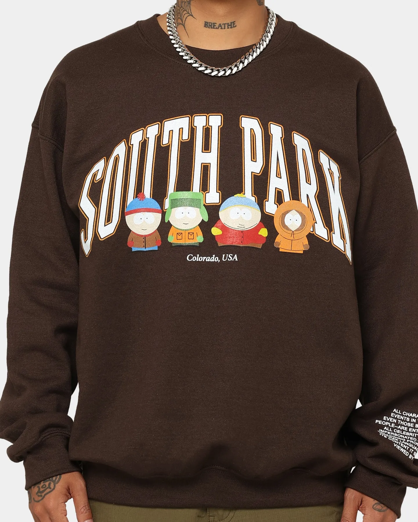 Goat Crew X South Park SP Crewneck Brown