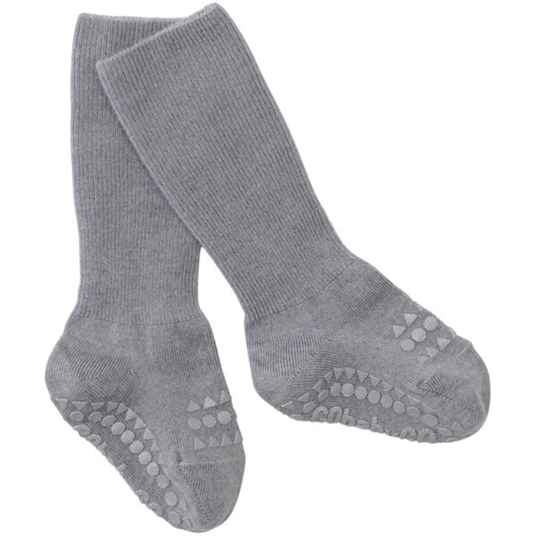 GObabyGO Wool Socks Grey Melange