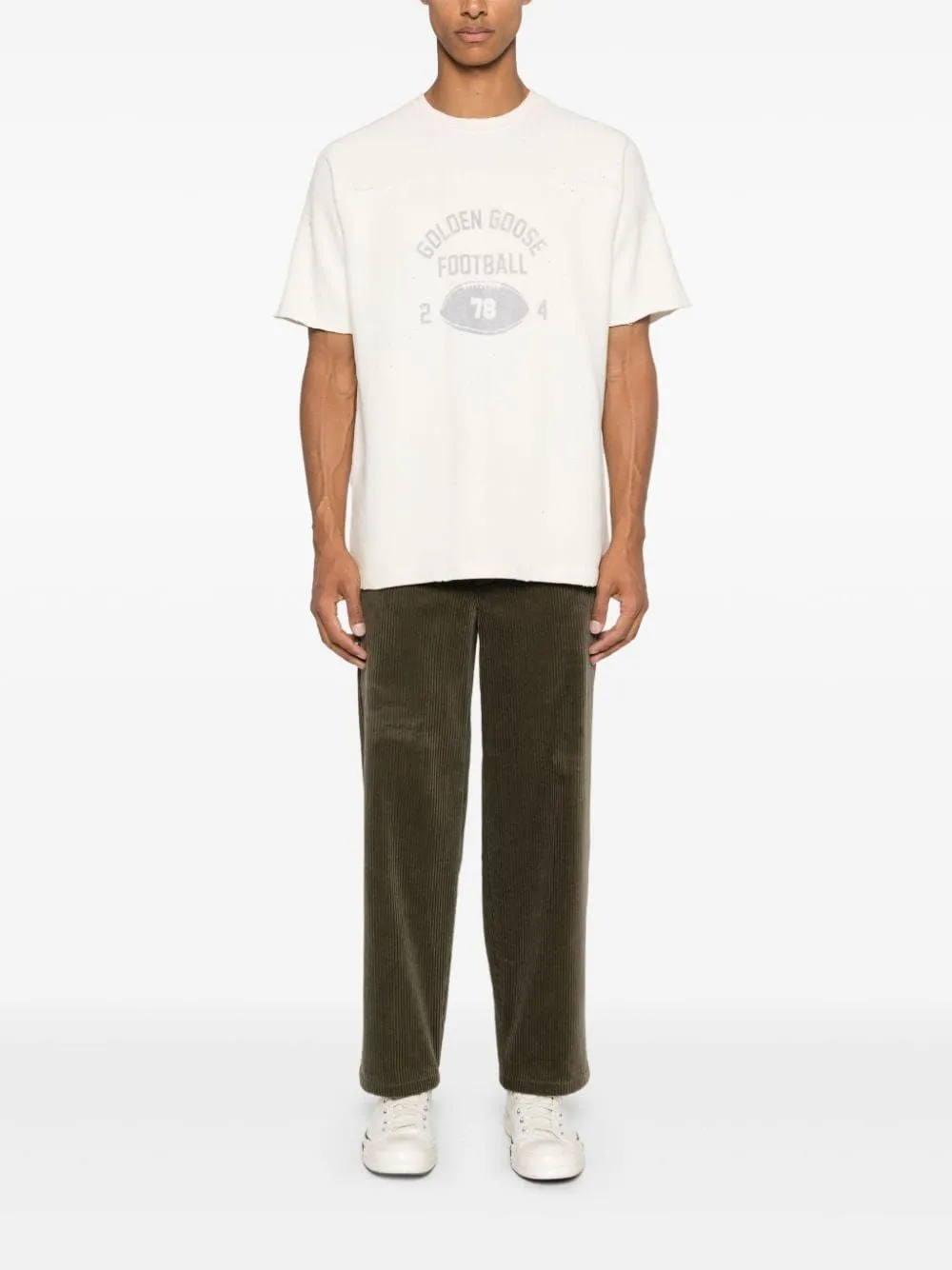 GOLDEN GOOSE Chic Corduroy Skate Pants for Men