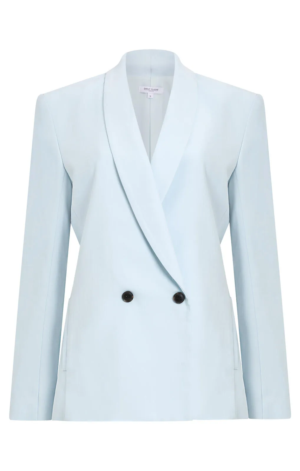 Great Plains Summer Tailoring Blazer-Corfu Blue-J5WAC