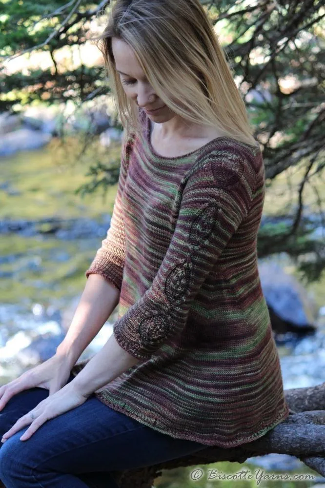 Grounded - free sweater pattern